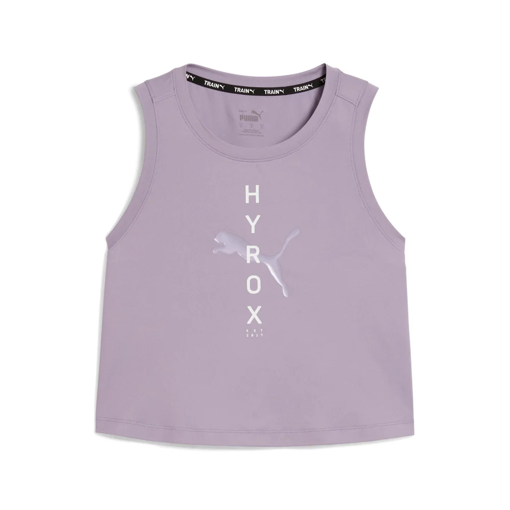 HYROX x PUMA Cloudspun Sleeveless Tank - Purple - S Image 1