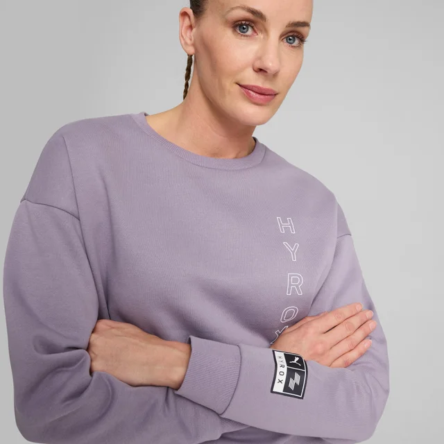 HYROX x PUMA Graphic Crew FL - Purple