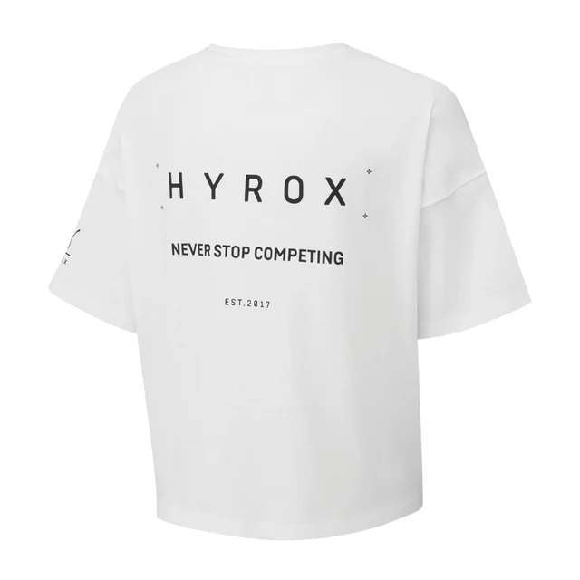 PUMA x Hyrox World Cropped Tee Womens - White