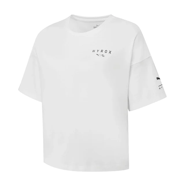PUMA x Hyrox World Cropped Tee Womens - White