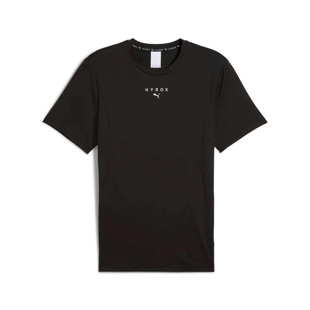 Mens PUMA x HYROX Cloudspun Tee - Black - S Image 1