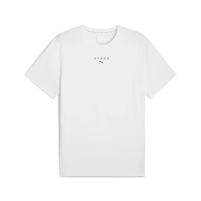 Mens PUMA x HYROX Cloudspun Tee - White