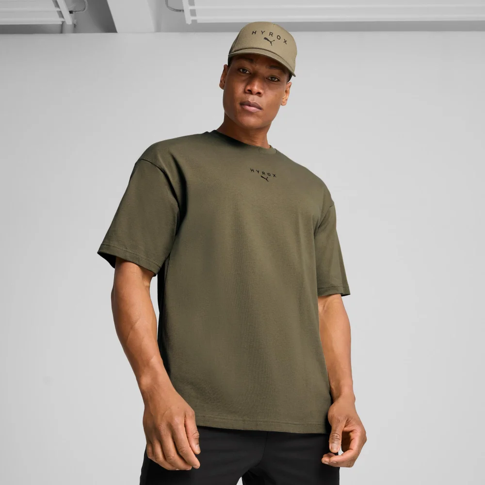 PUMA x HYROX Trucker Cap - Green Image 1
