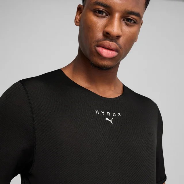 Mens PUMA x HYROX ULTRASPUN TEE - Black