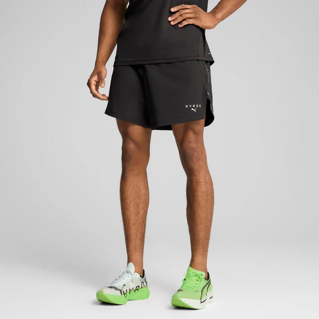 Mens PUMA x HYROX Ultraweave 6" Short - Black