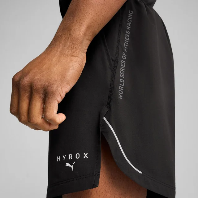 Mens PUMA x HYROX Ultraweave 6" Short - Black