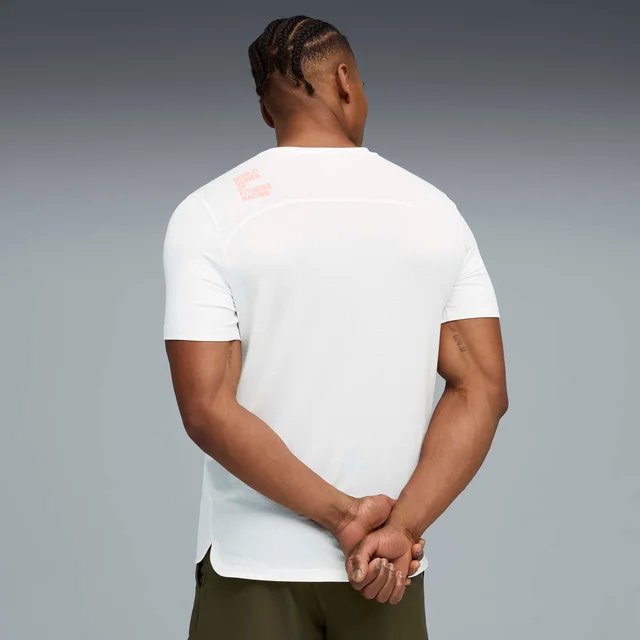 Mens PUMA x HYROX CLOUDSPUN THERMOADAPT TEE - White