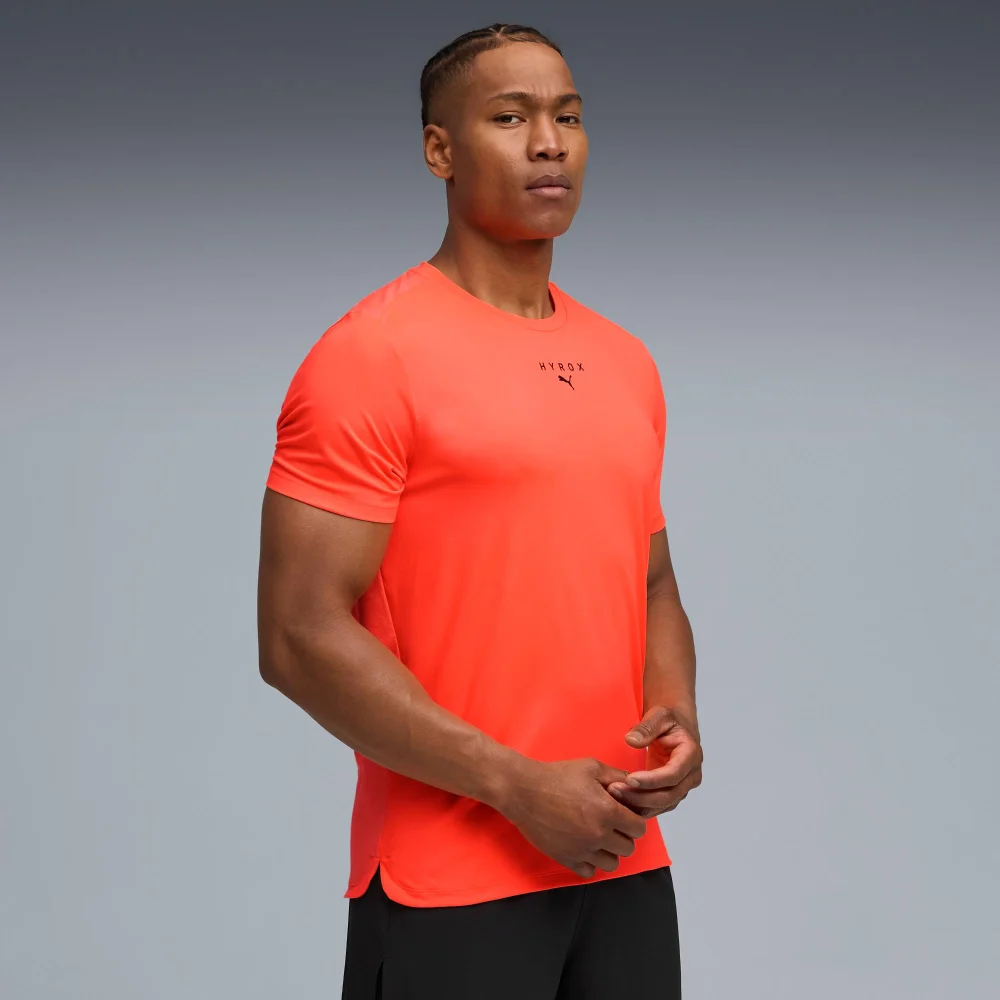 Mens PUMA x HYROX CLOUDSPUN THERMOADAPT TEE - Red - XL Image 1