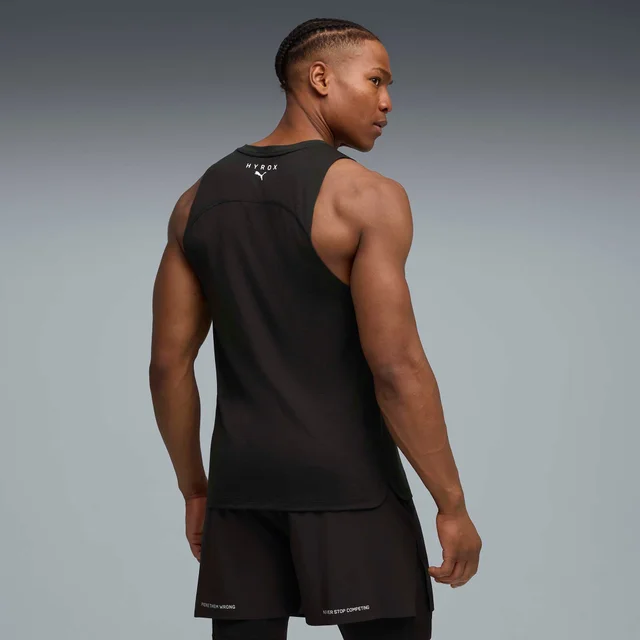 Mens PUMA x HYROX CLOUDSPUN THERMOADAPT TANK - Black