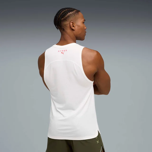 Mens PUMA x HYROX CLOUDSPUN THERMOADAPT TANK - White