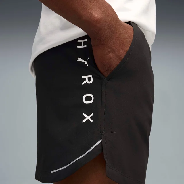 Mens PUMA X HYROX 6' ULTRAWEAVE SHORT - Black