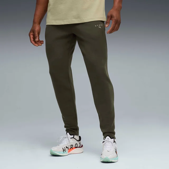 Mens PUMA x HYROX CLOUDSPUN ELEVATED PANT - Green