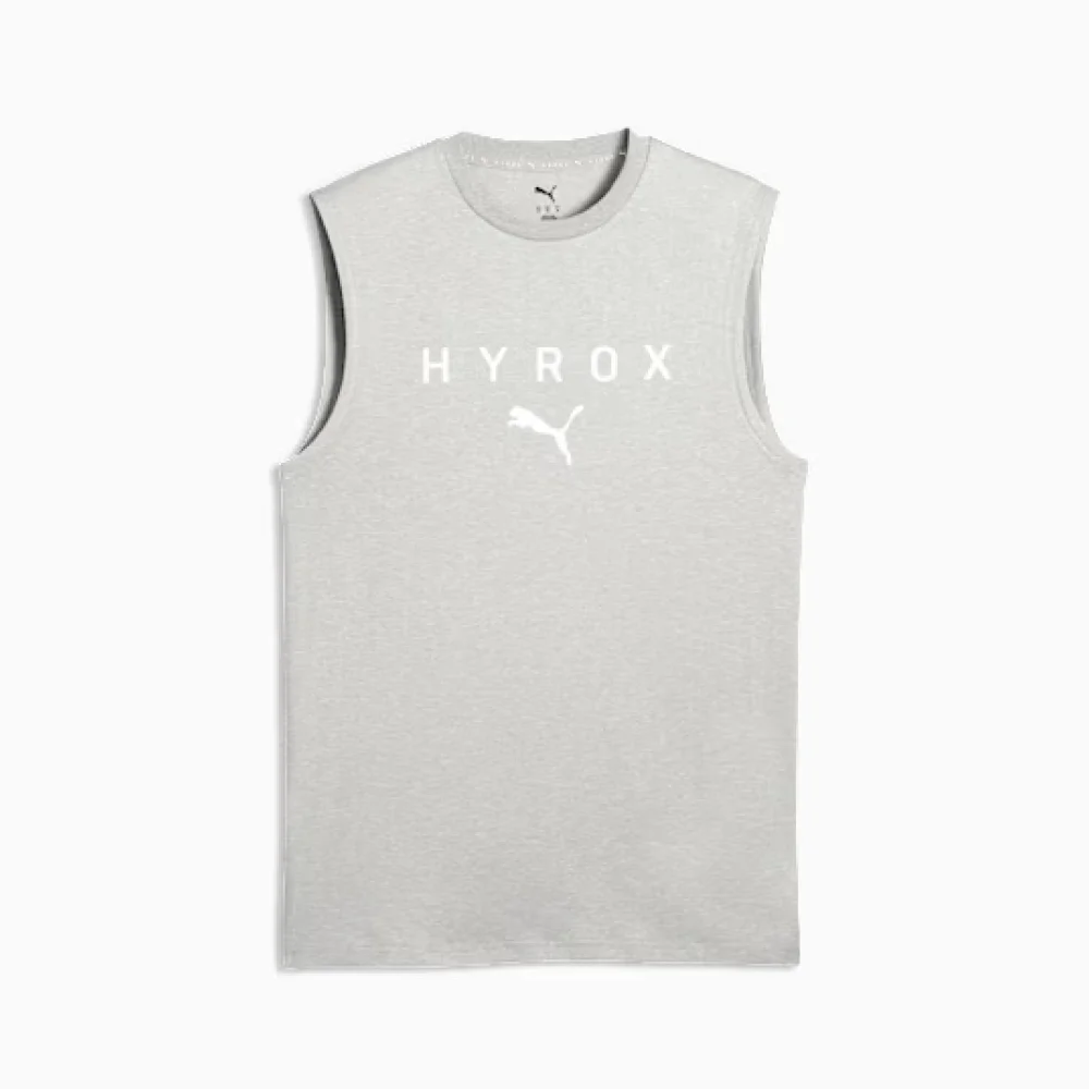 Hyrox UNISEX PUMA x HYROX CUTOFF TANK - Gray - S Image 1