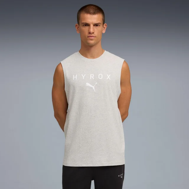 UNISEX CUTOFF TANK - grey