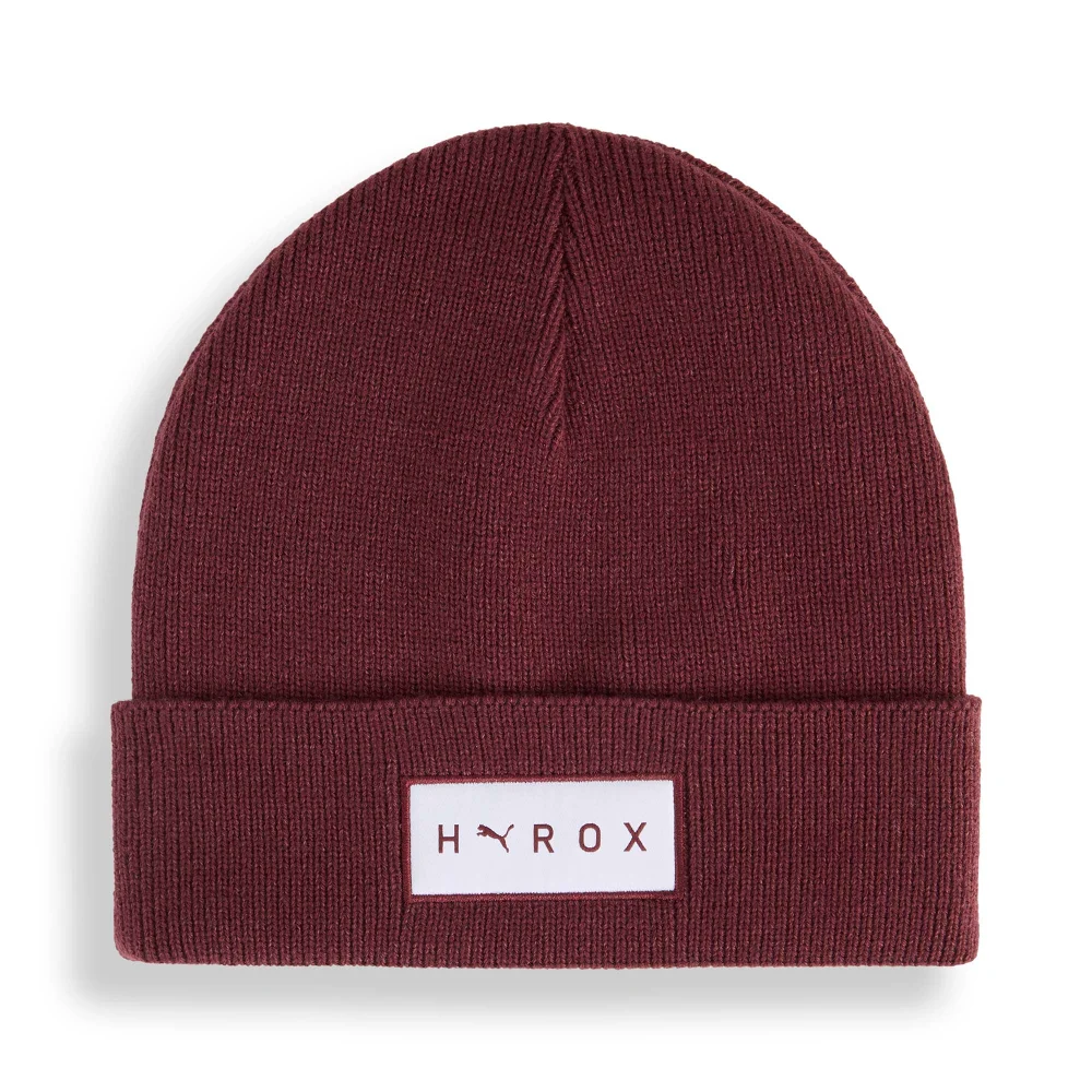 PUMA x HYROX LIGHT Mid Crown Beanie - Red Image 1