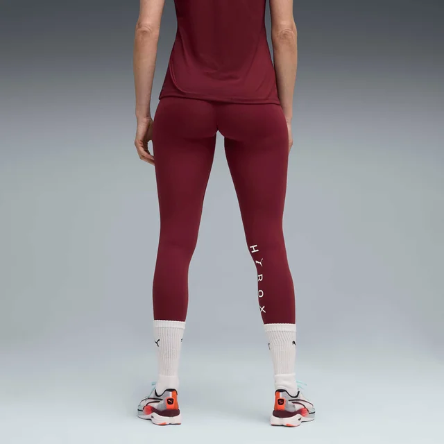 Womens PUMA x HYROX SHAPELUXE 7/8 TIGHT - Red