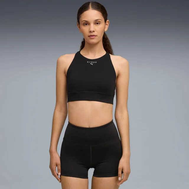 SHAPELUXE HIGH NECK BRA - black