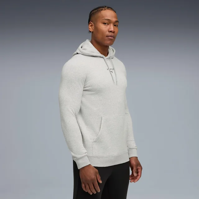 Mens PUMA x HYROX HEAVYWEIGHT HOODIE - Grey