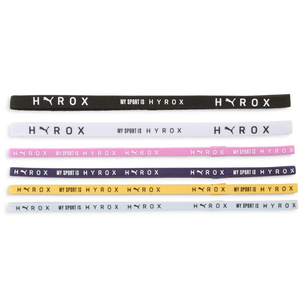 PUMA x HYROX Hairbands (6pcs) Image 1