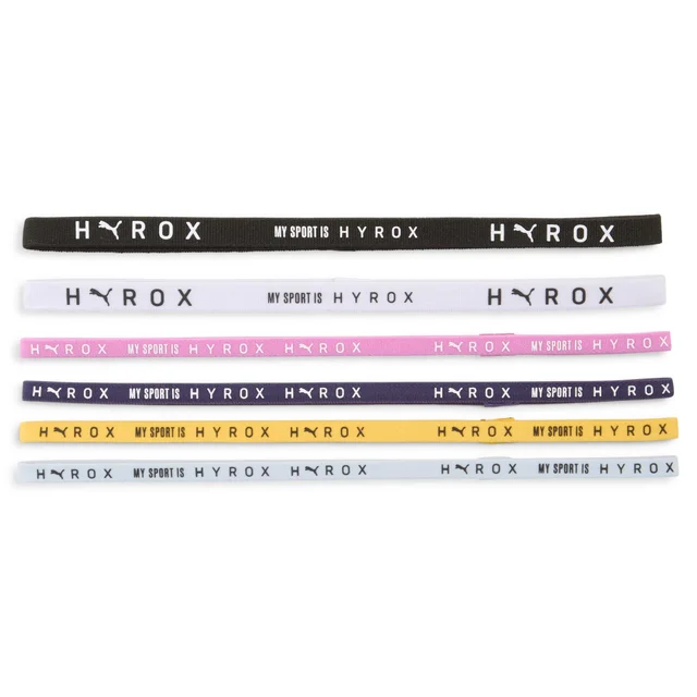 PUMA x HYROX Hairbands (6pcs)
