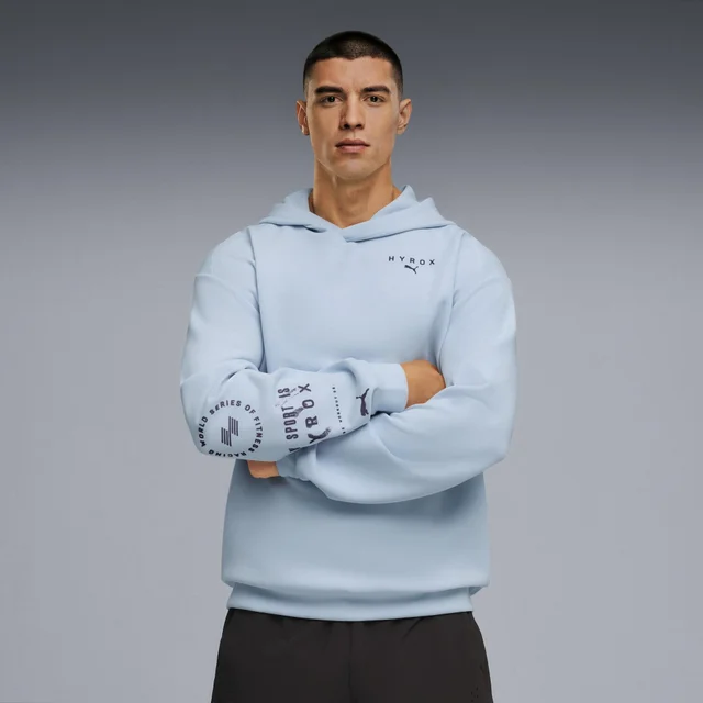 MEN'S CLOUDSPUN HOODIE - light blue
