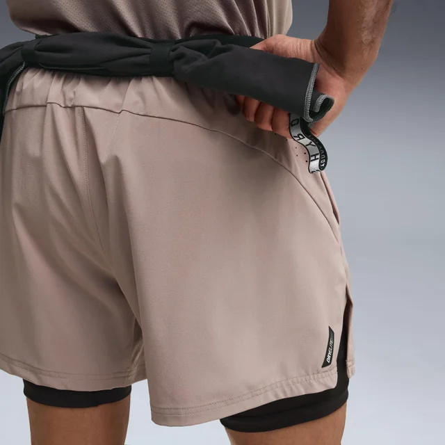 MEN'S 2in1 PWRMODE SHORT - grey