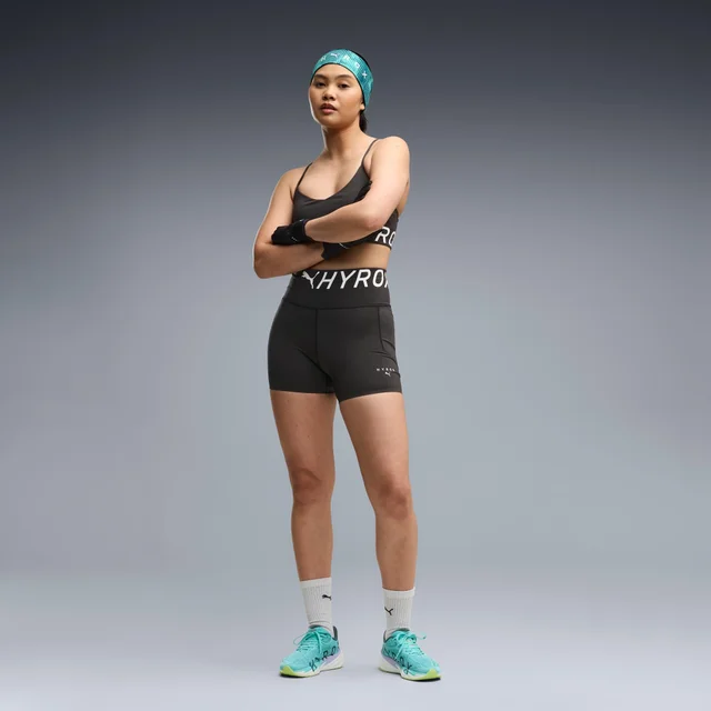 WOMEN'S PWRMODE 4" SHORT TIGHT - black