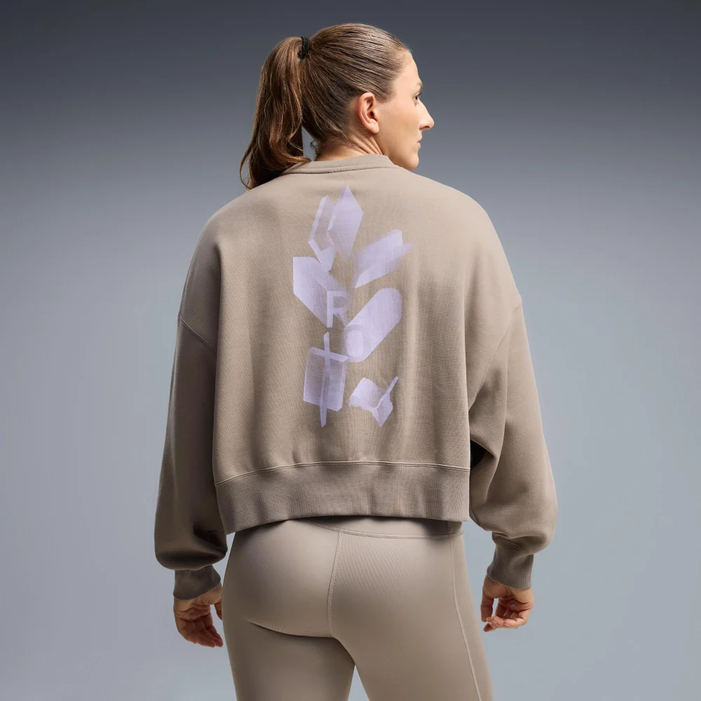 WOMEN'S HEAVYWEIGHT CREW - grey - XS Image 1