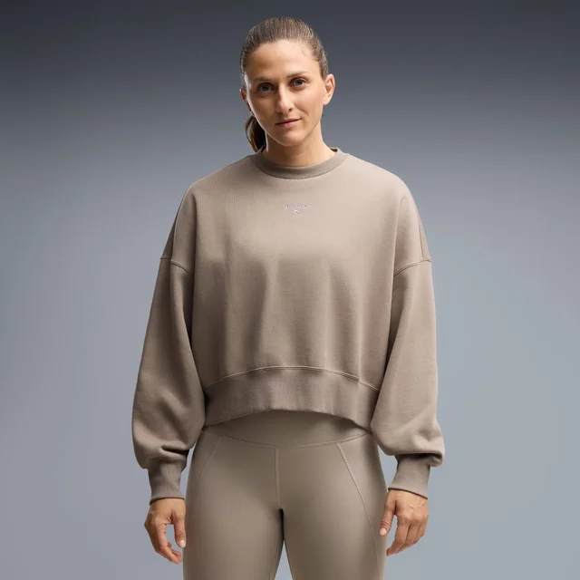 WOMEN'S HEAVYWEIGHT CREW - grey