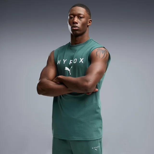 UNISEX CUTOFF TANK - green
