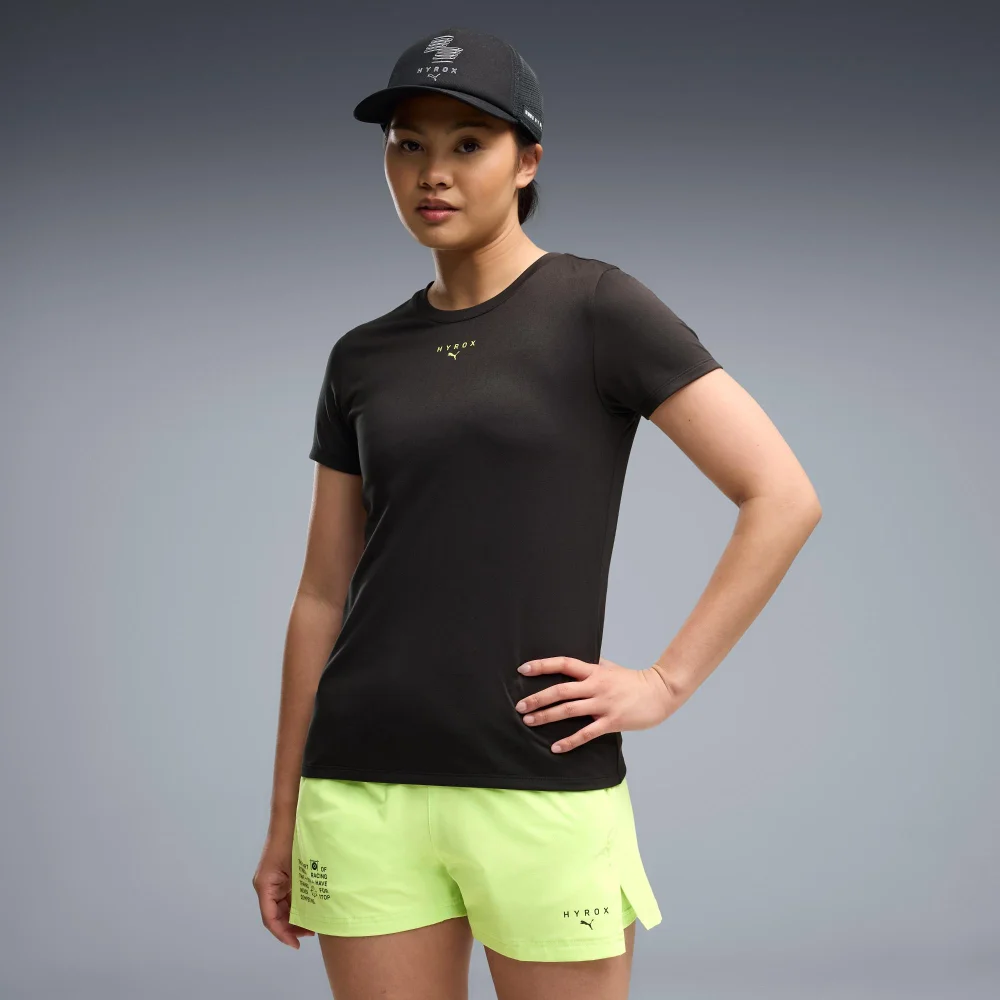 WOMEN'S POLY GRAPHIC TEE - black - XXS Image 1