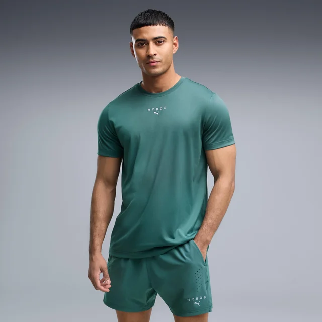 MEN'S POLY GRAPHIC TEE - green